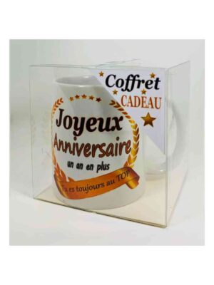 Mug Joyeux Anniversaire