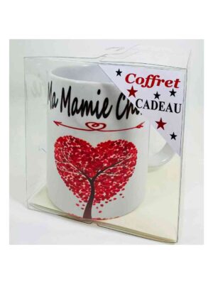 Mug Ma Mamie Chérie cœur