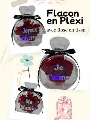 Flacon en Pléxi